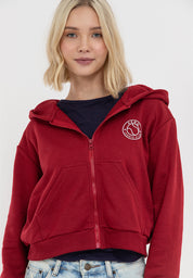 Aero Tennis Club Semi-Crop Hoodie
