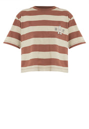 A1987 Boxy Striped Tee