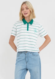Aeropostale Tennis Club Boxy Polo Shirt