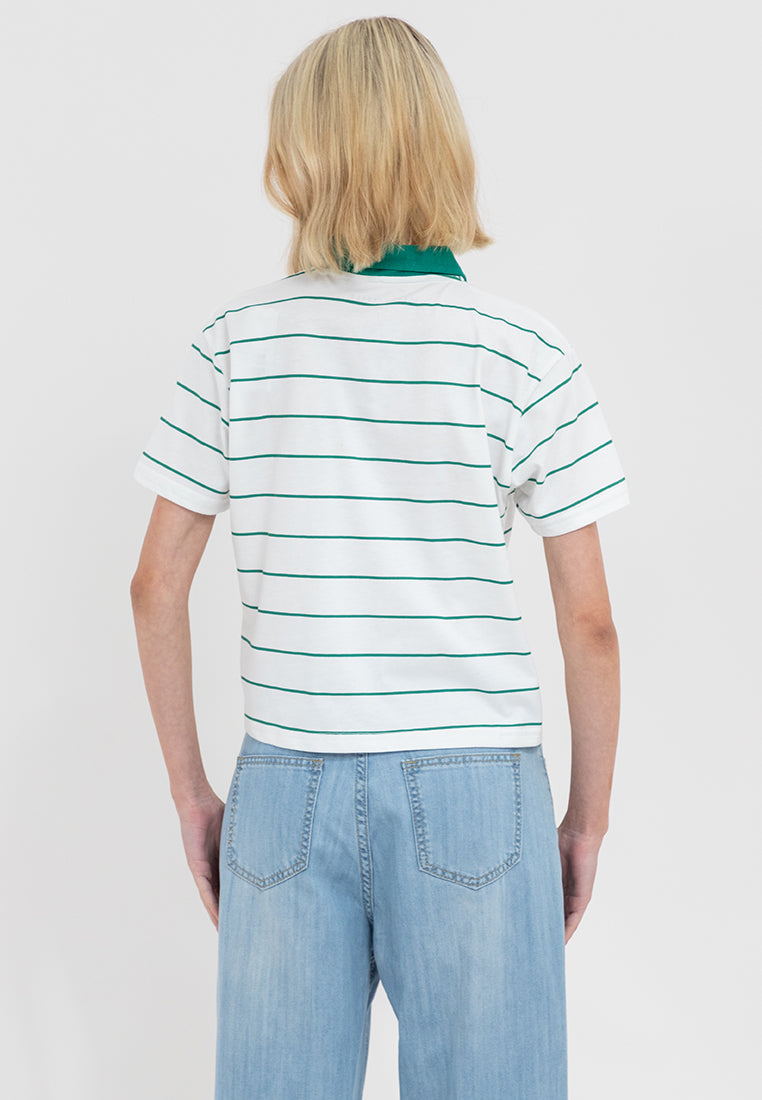 Aeropostale Tennis Club Boxy Polo Shirt