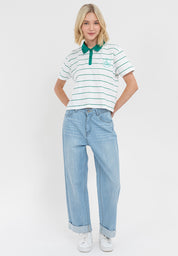 Aeropostale Tennis Club Boxy Polo Shirt