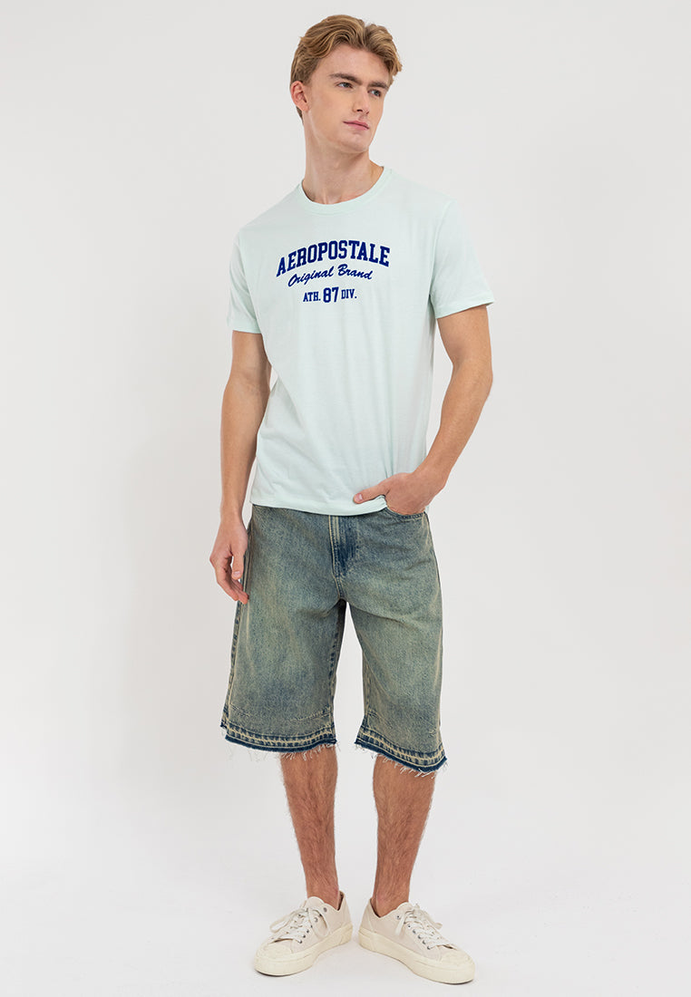 Aeropostale Original Brand Flocking Tee
