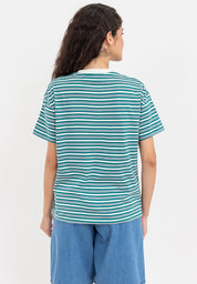 A87 Striped Boxy Tee