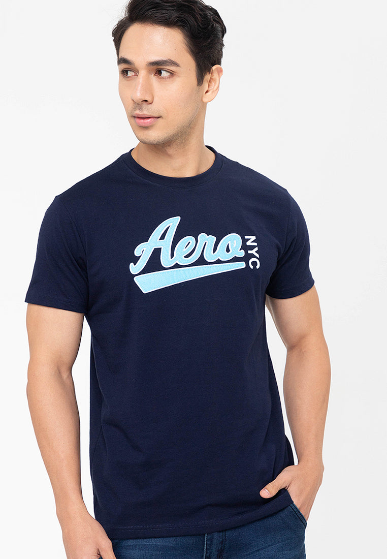 AERO Cotton Jersey Applique Guys Graphic Tee