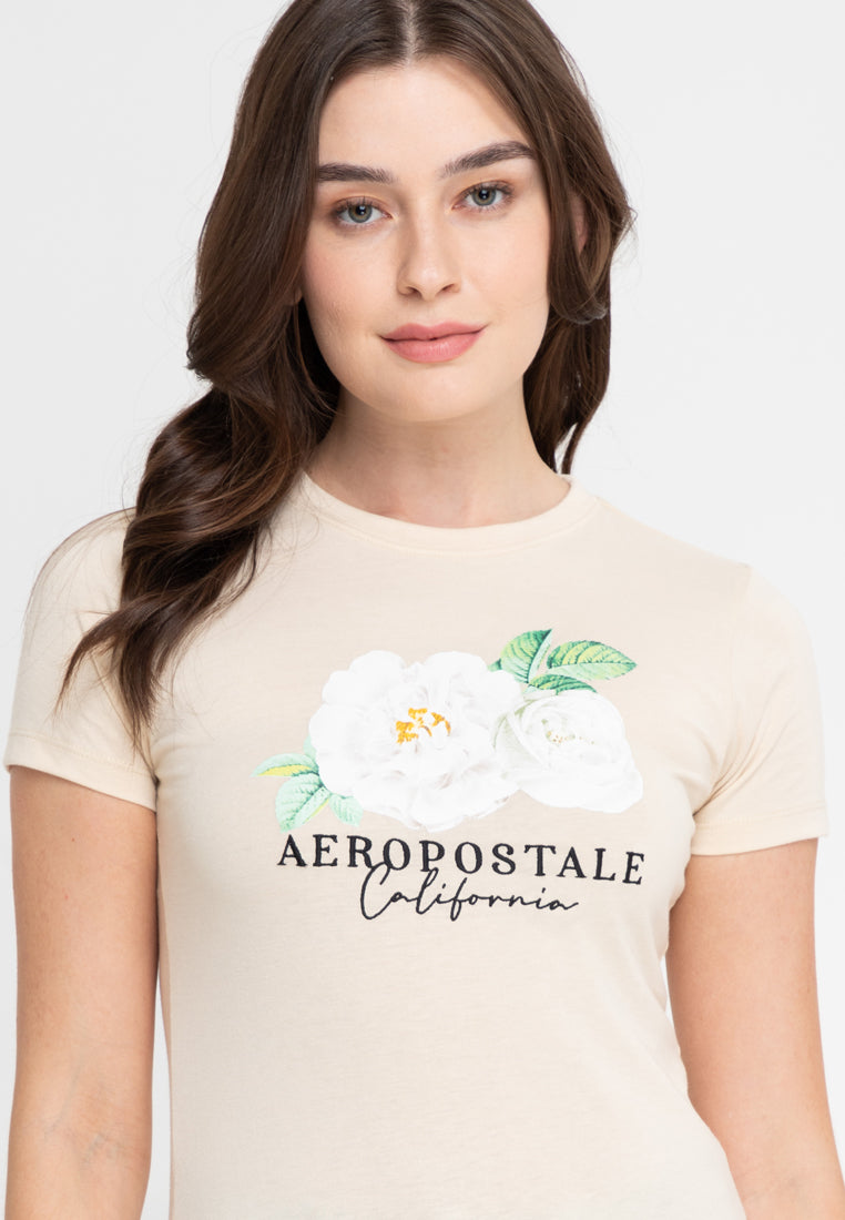 AEROPOSTALE FLORAL Girls Graphic Tee