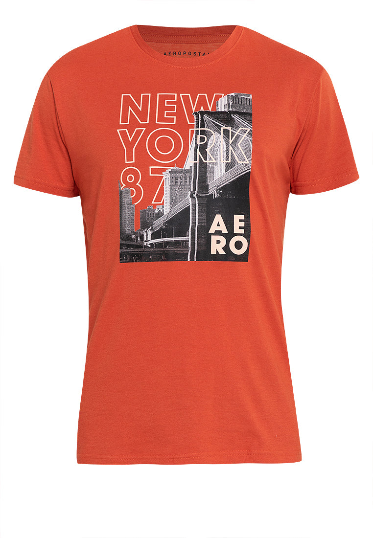 AERO NEW YORK 87 Guys Graphic Tee