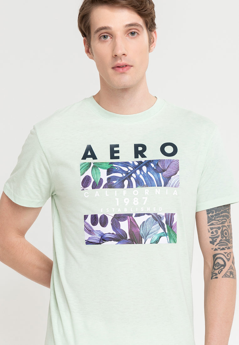 AERO 24 COUNTS SLUB JERSEY Guys Graphic Tee
