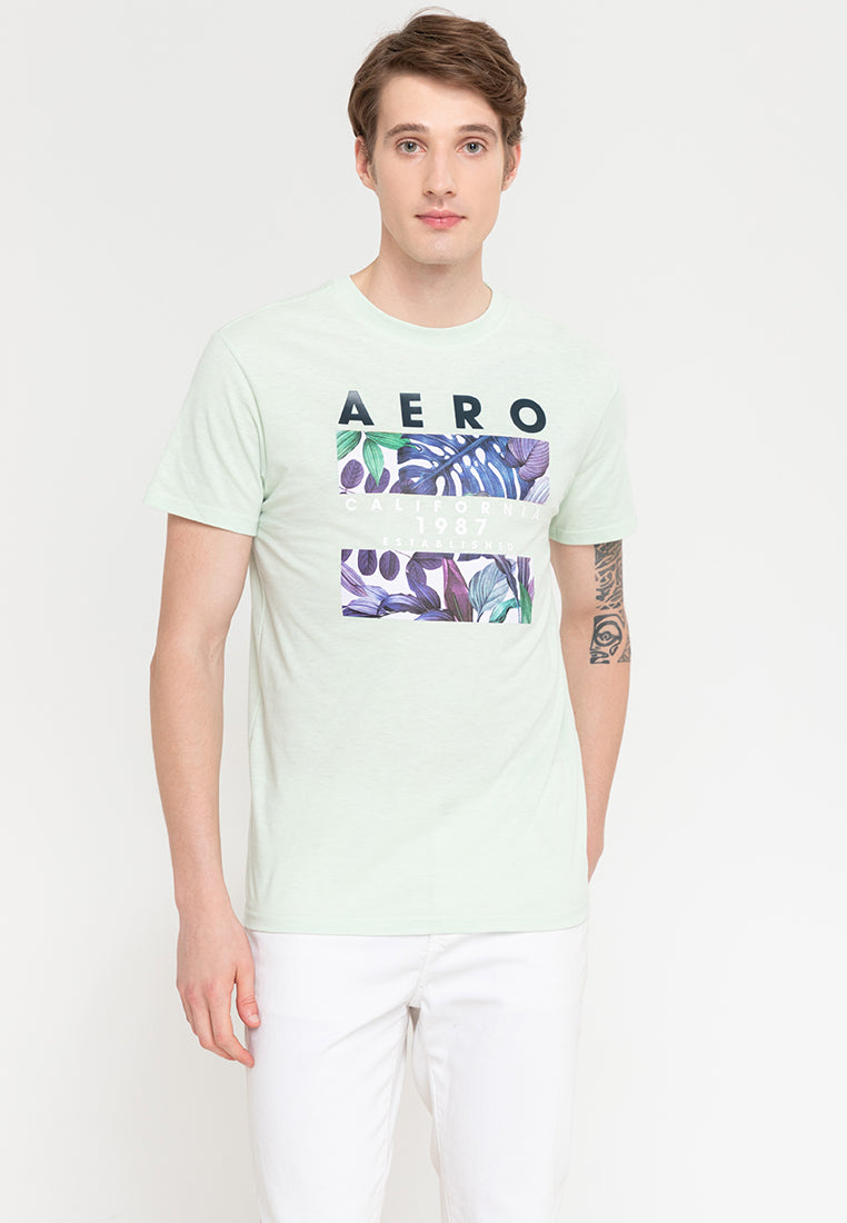 AERO 24 COUNTS SLUB JERSEY Guys Graphic Tee