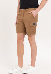 AERO Guys Khaki Cargo Shorts