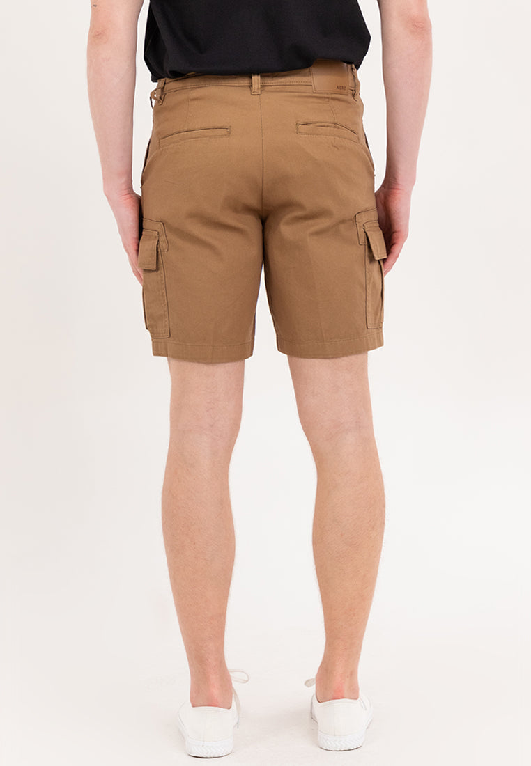 AERO Guys Khaki Cargo Shorts