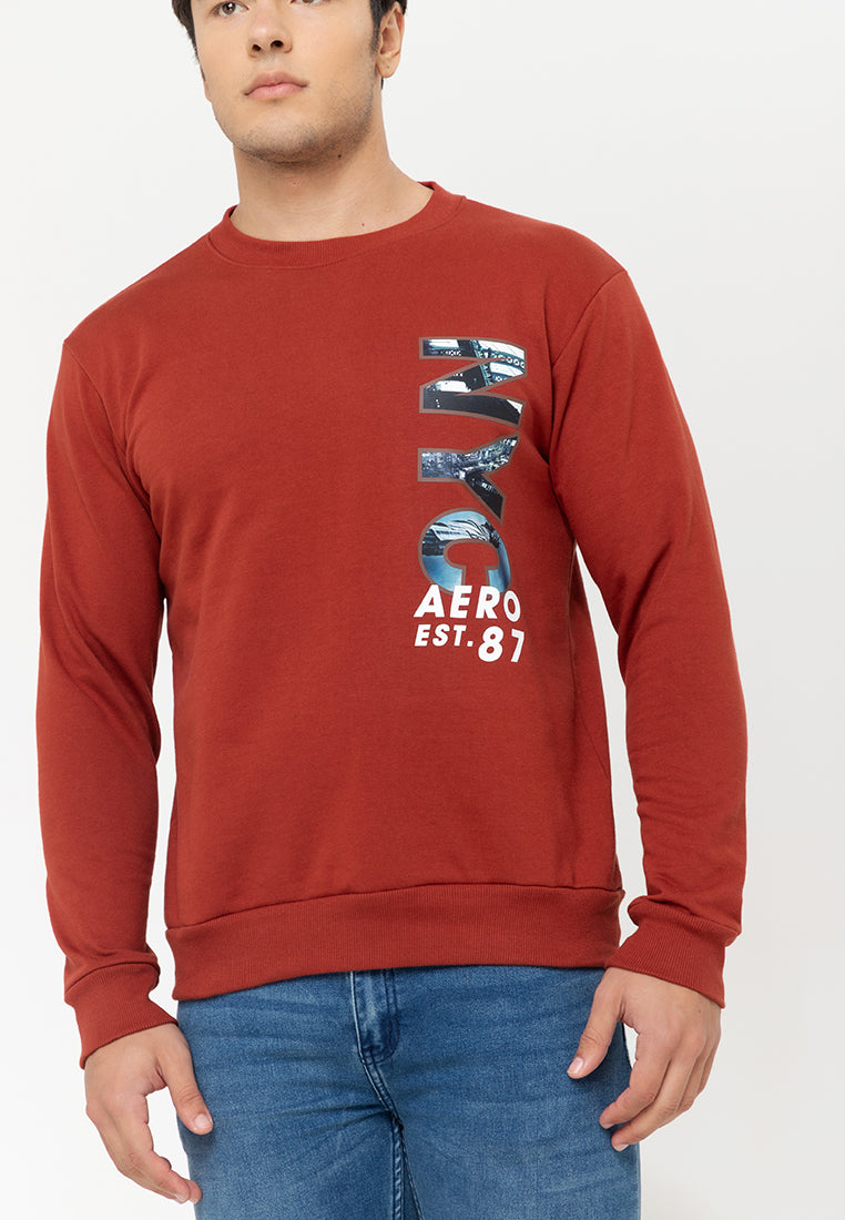 NYC AERO 1987 PHOTOGRAPHIC Guys Sweatshirt