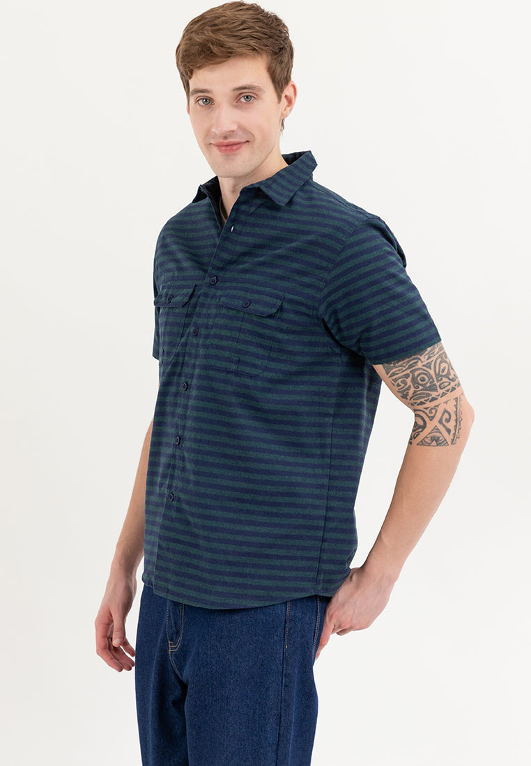 AERO VERTICAL STRIPES Guys Polo