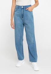 AERO Slim Fit Dark Wash Mom Jeans