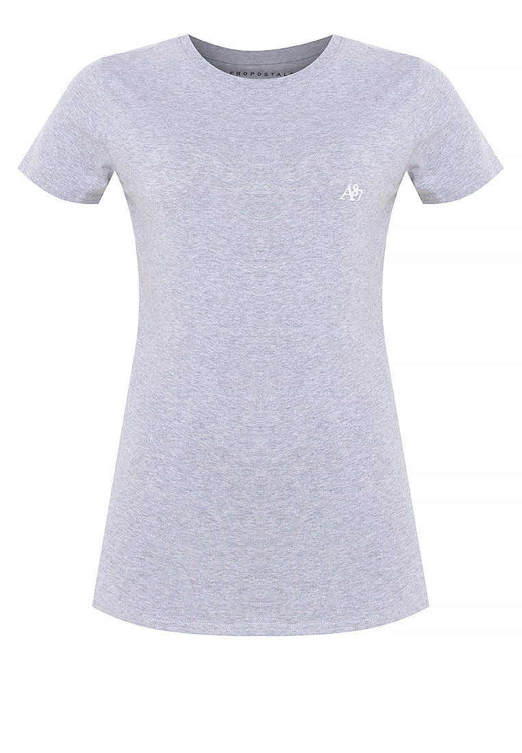 A87 Top Dye Gray Girls Tee