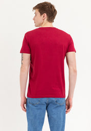 A 1987 ORIGINAL BRAND Guys Biking Red Tee