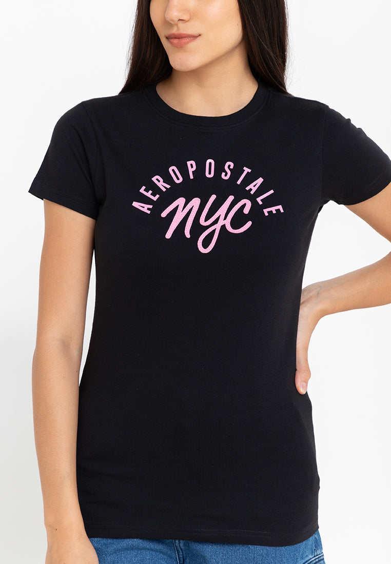 AERO Black NYC Girls Graphic Tee