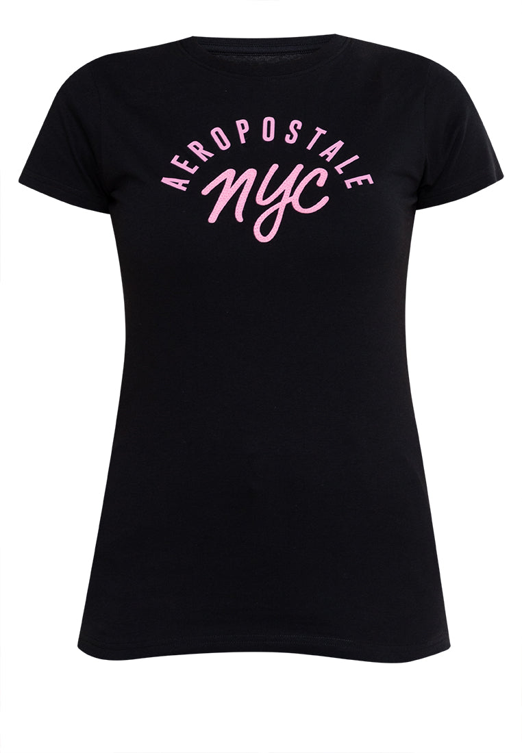 AERO Black NYC Girls Graphic Tee