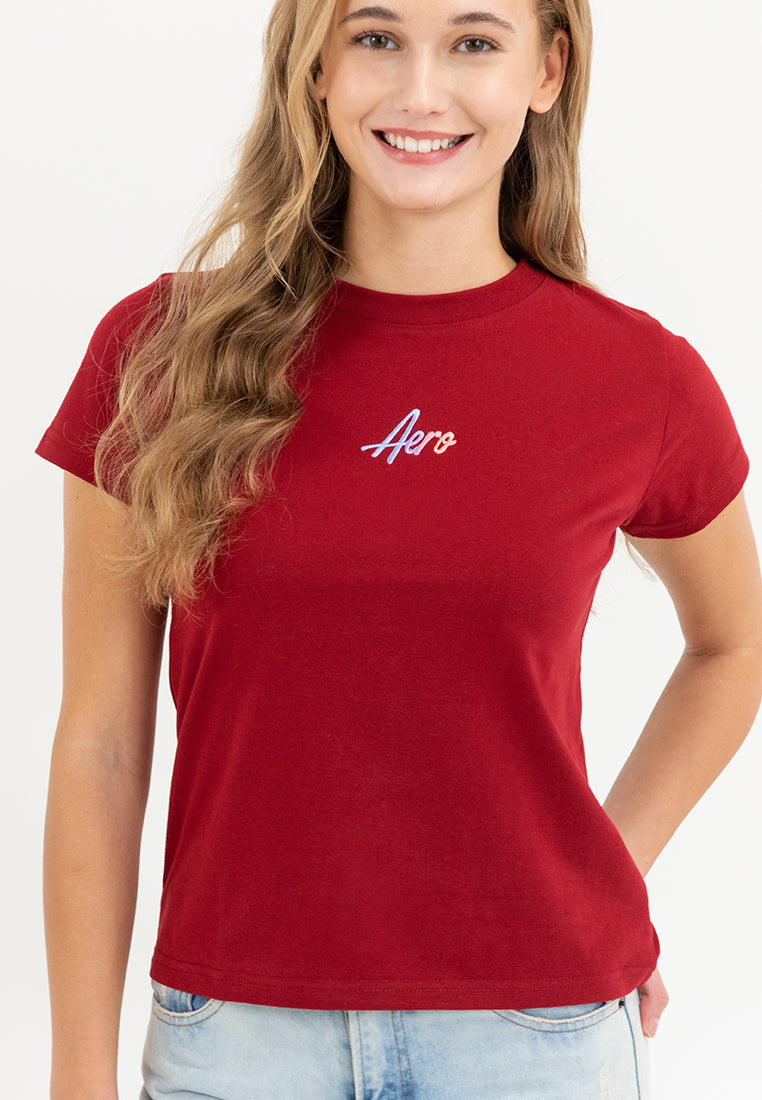 AERO BIKING RED Girls Tee