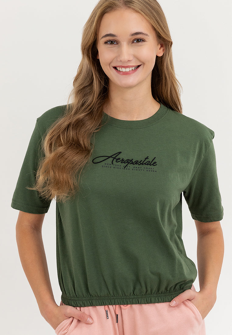 AEROPOSTALE NEW Girls Black Forest Tee