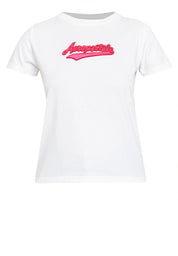 AEROPOSTALE Logo Girls Antique White Tee