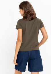 AEROPOSTALE Green Leaf Girls Tee