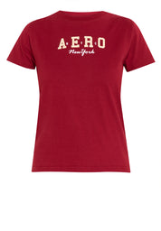 AERO New York Biking Red Girls Tee