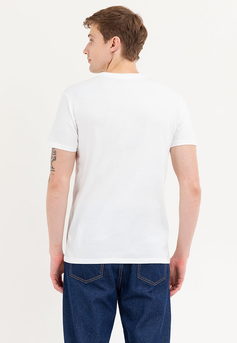 AERO White 1987 Guys Applique Tee