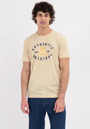 MEN'S AERO WHEAT A APPLIQUE TEE