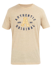 MEN'S AERO WHEAT A APPLIQUE TEE