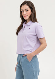 A87 BOXY POLO LADIES SHIRT