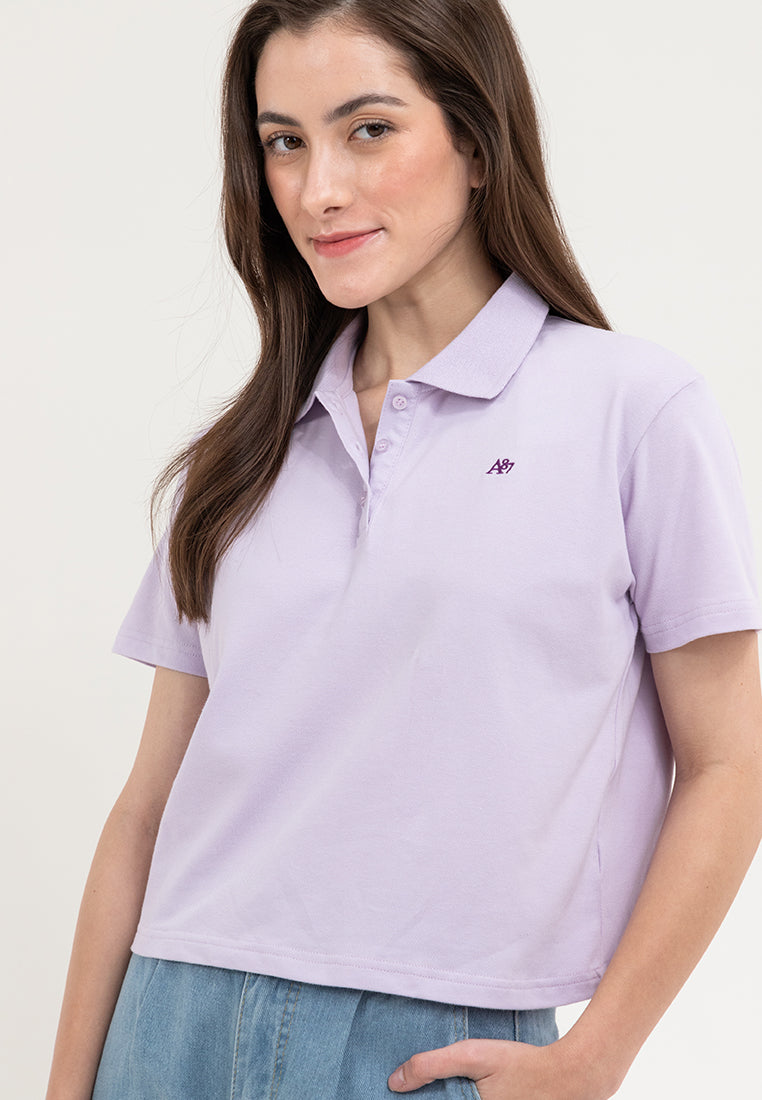 A87 BOXY POLO LADIES SHIRT