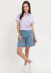 A87 BOXY POLO LADIES SHIRT