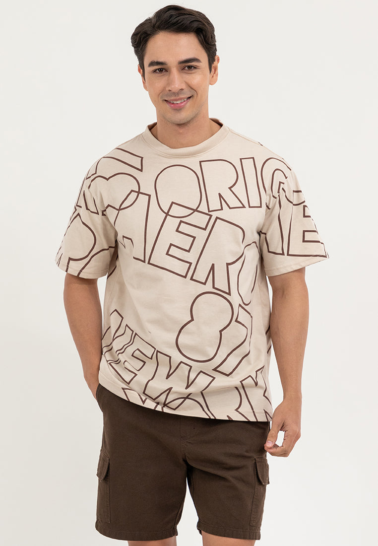 AEROPOSTALE AOP LOOSE MEN'S TEE