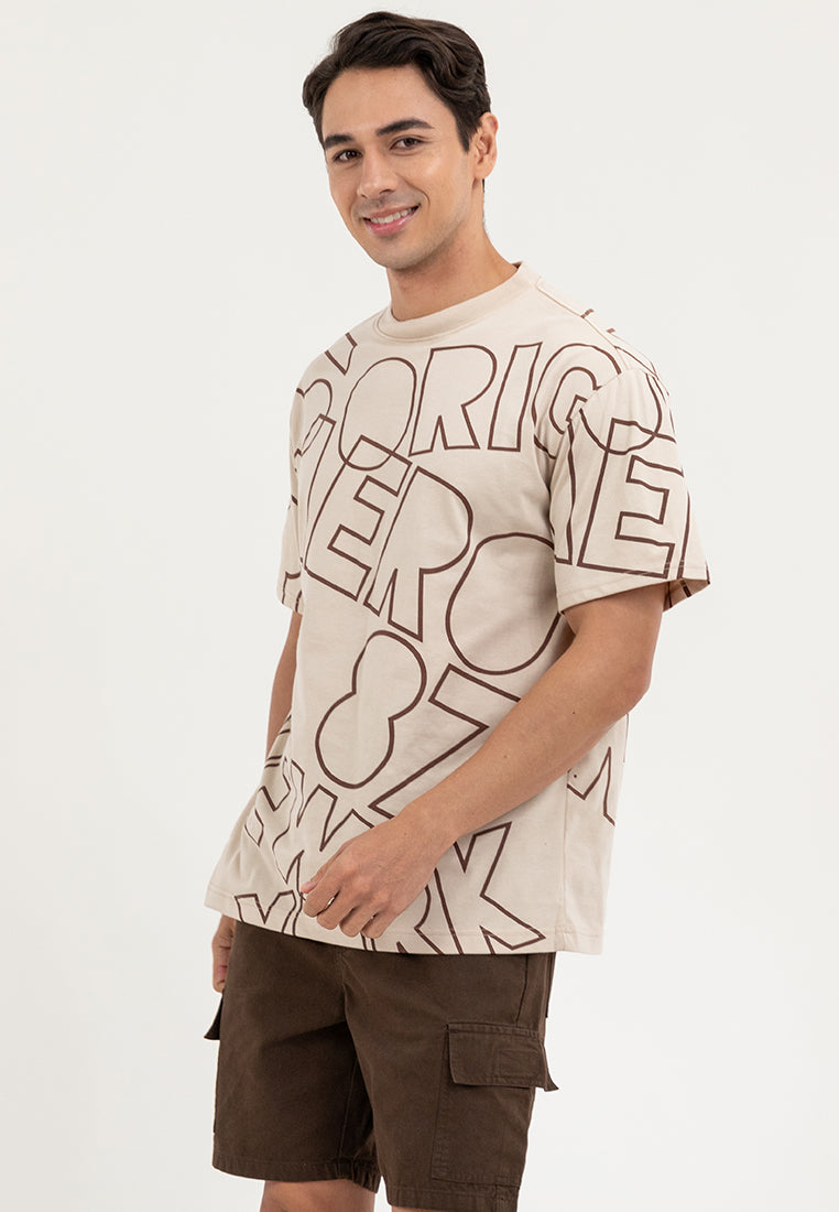 AEROPOSTALE AOP LOOSE MEN'S TEE