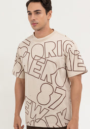 AEROPOSTALE AOP LOOSE MEN'S TEE