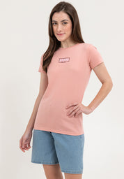 REGULAR FIT GRAPHIC LADIES T-SHIRT