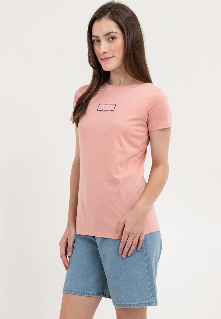 REGULAR FIT GRAPHIC LADIES T-SHIRT