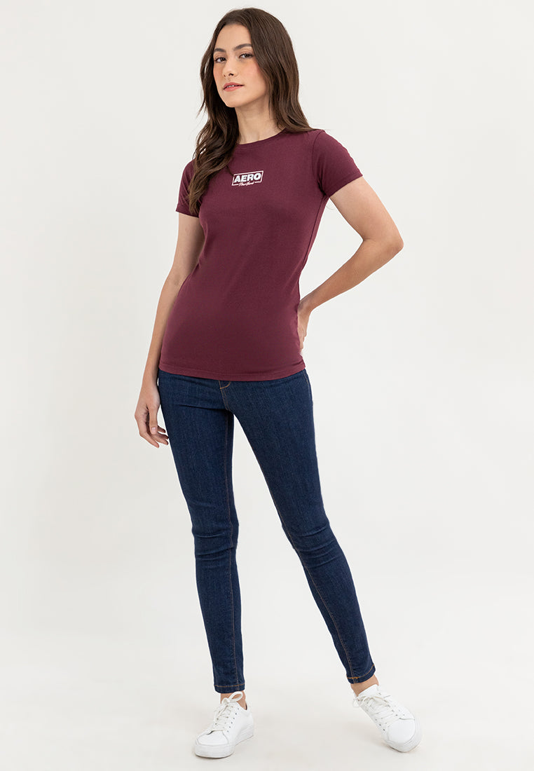 REGULAR FIT GRAPHIC LADIES T-SHIRT