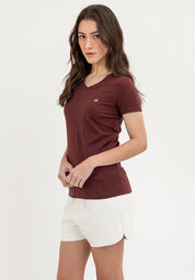 V-NECK SLIM FIT A87 LADIES TEE