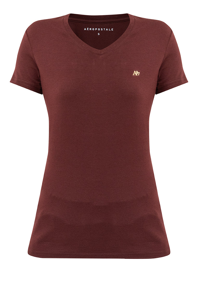 V-NECK SLIM FIT A87 LADIES TEE