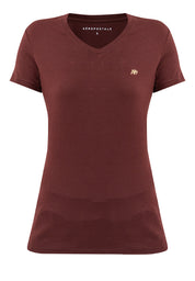 V-NECK SLIM FIT A87 LADIES TEE