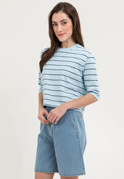 STRIPE A87 LADIES TEE