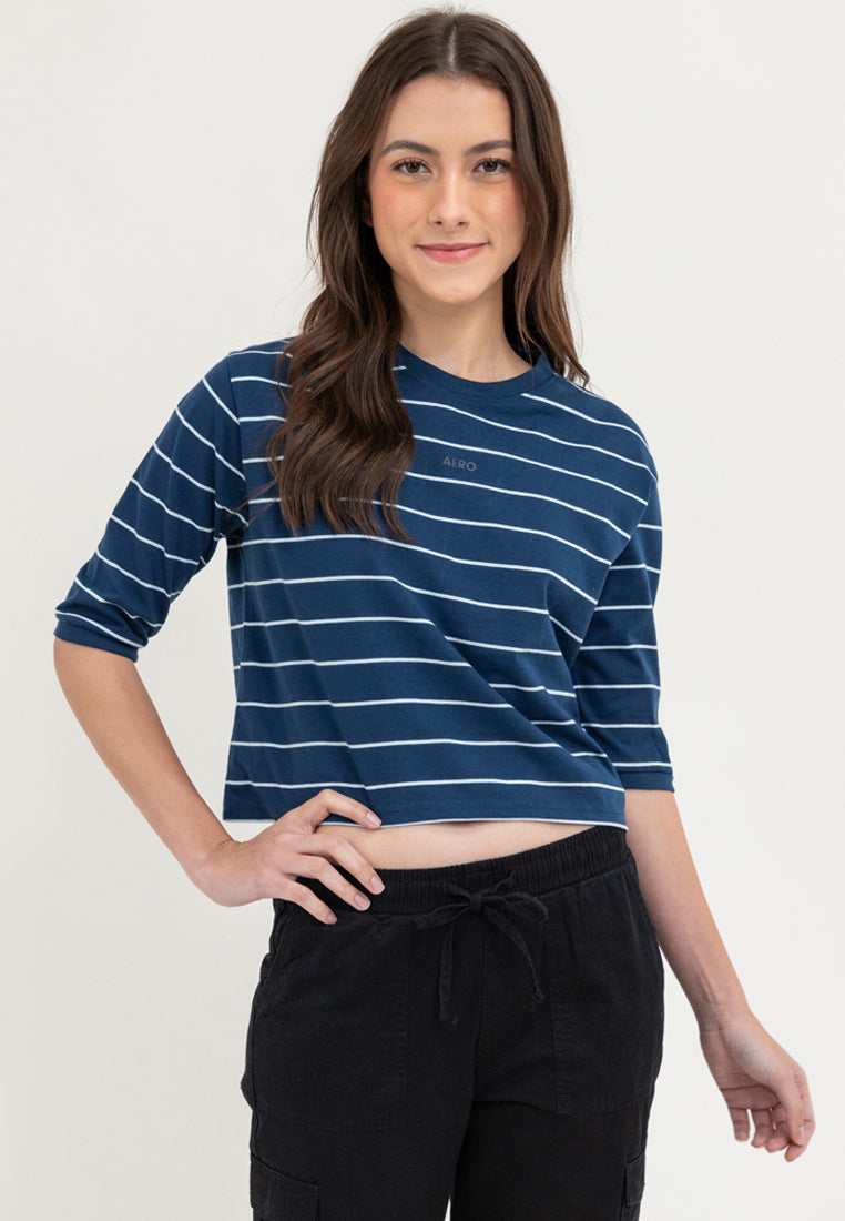 STRIPE A87 LADIES TEE