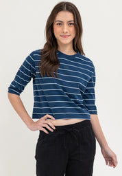 STRIPE A87 LADIES TEE