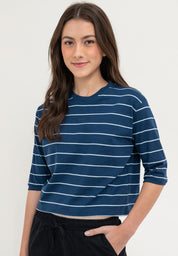 STRIPE A87 LADIES TEE