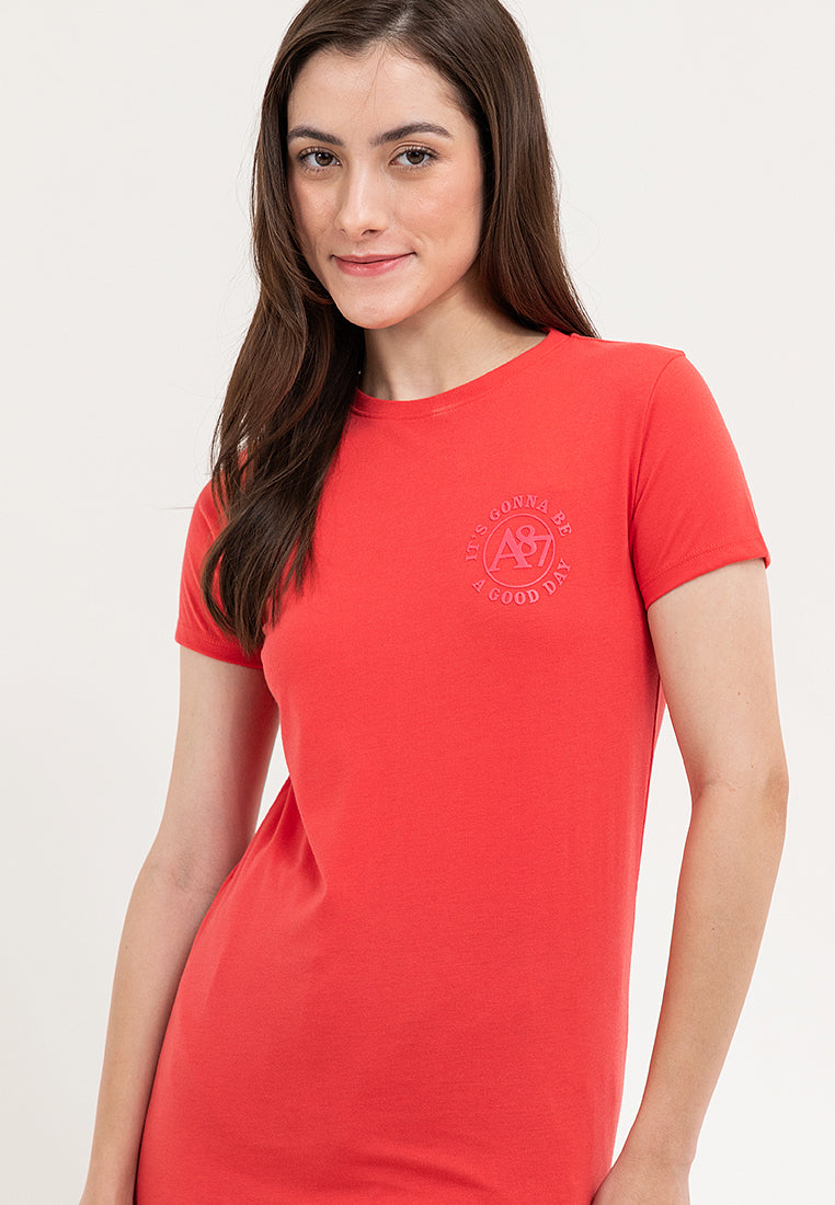 REGULAR FIT GRAPHIC LADIES T-SHIRT