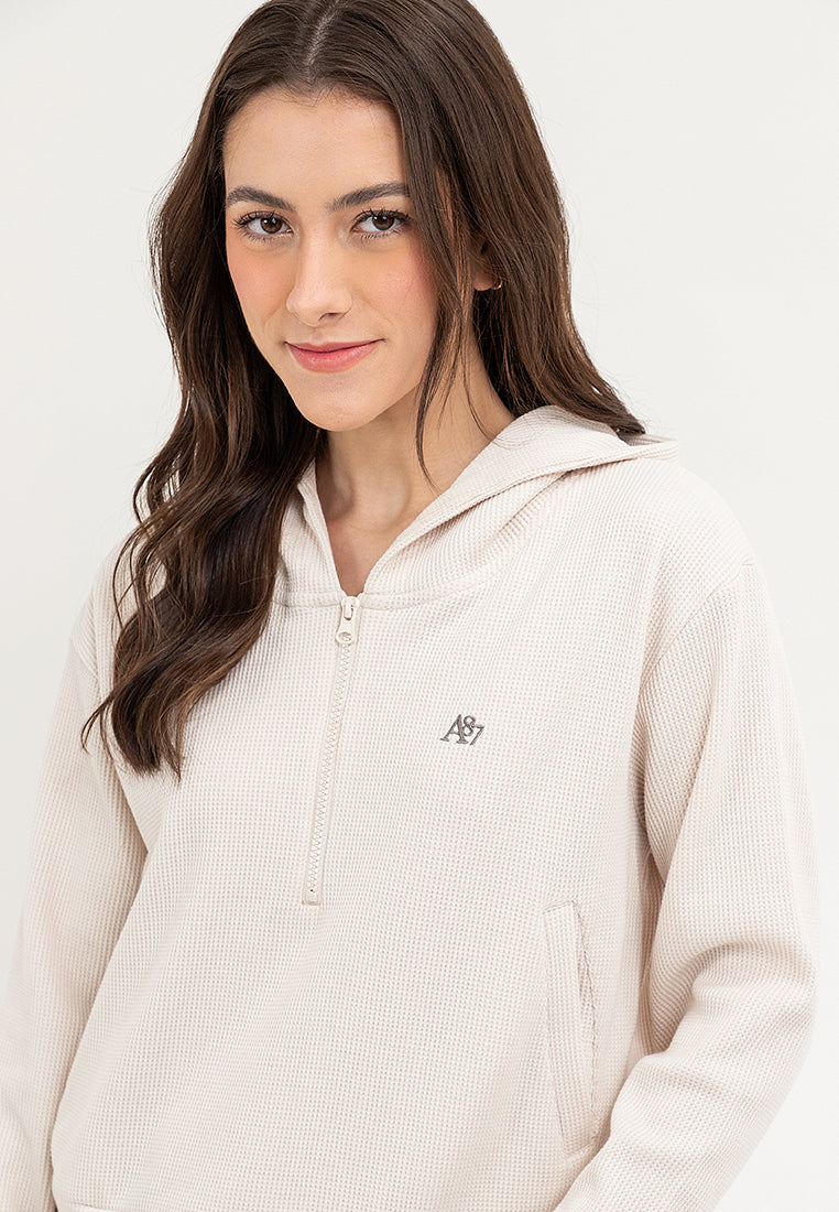 A87 BOXY FIT LADIES HOODIE