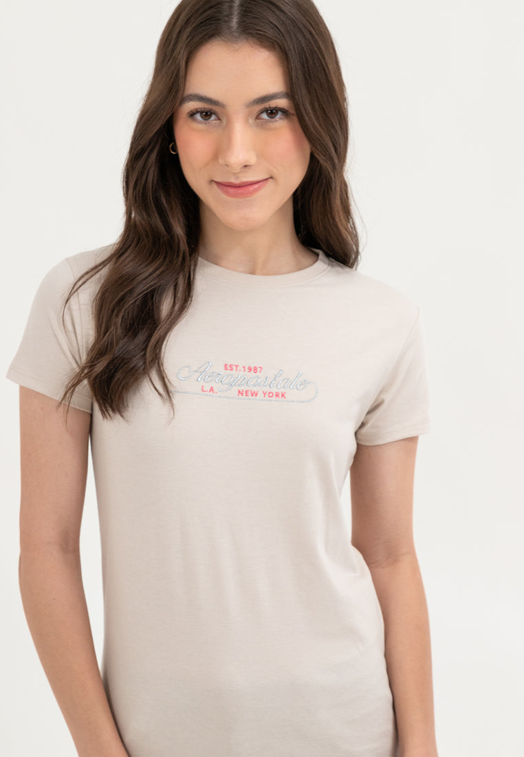 REGULAR FIT GRAPHIC LADIES T-SHIRT