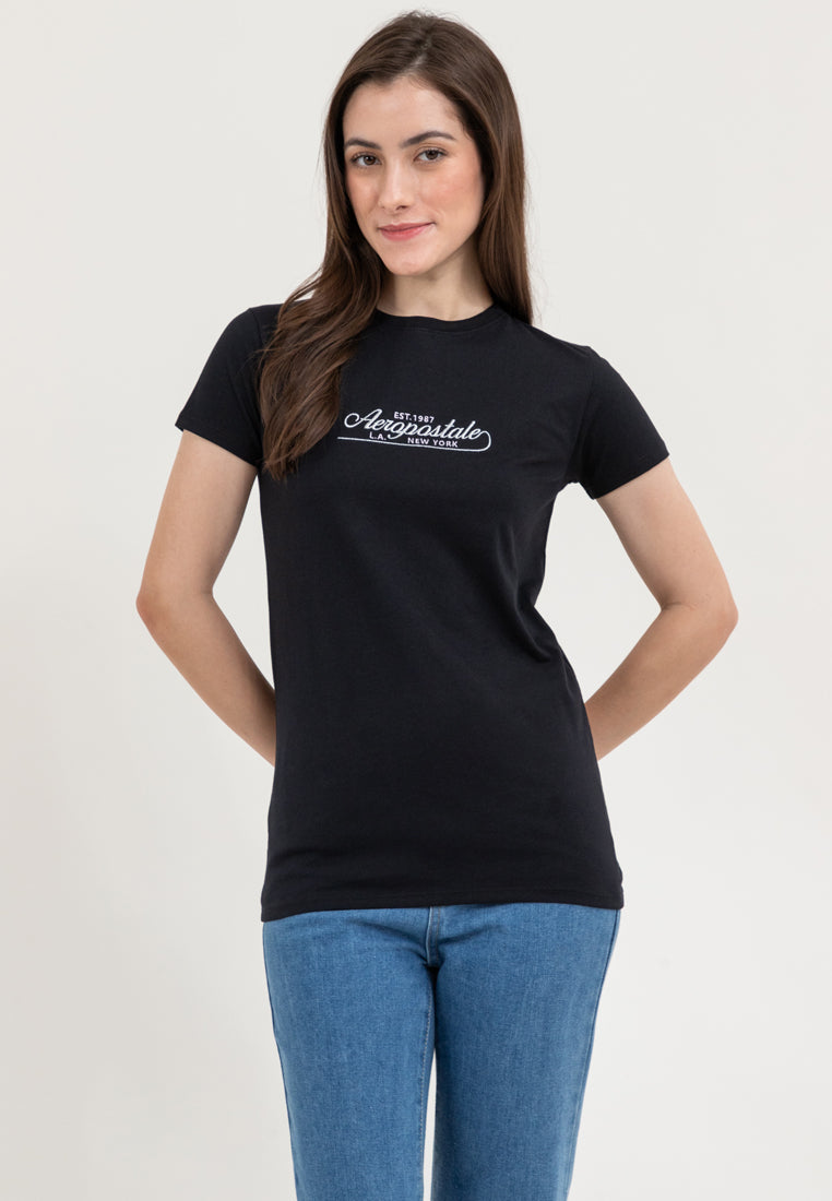 REGULAR FIT GRAPHIC LADIES T-SHIRT