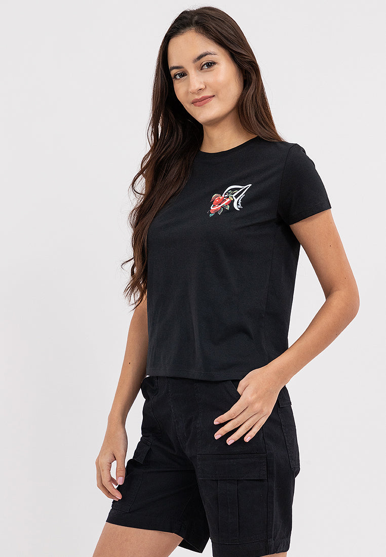 COMFORT FIT GRAPHIC LADIES T-SHIRT